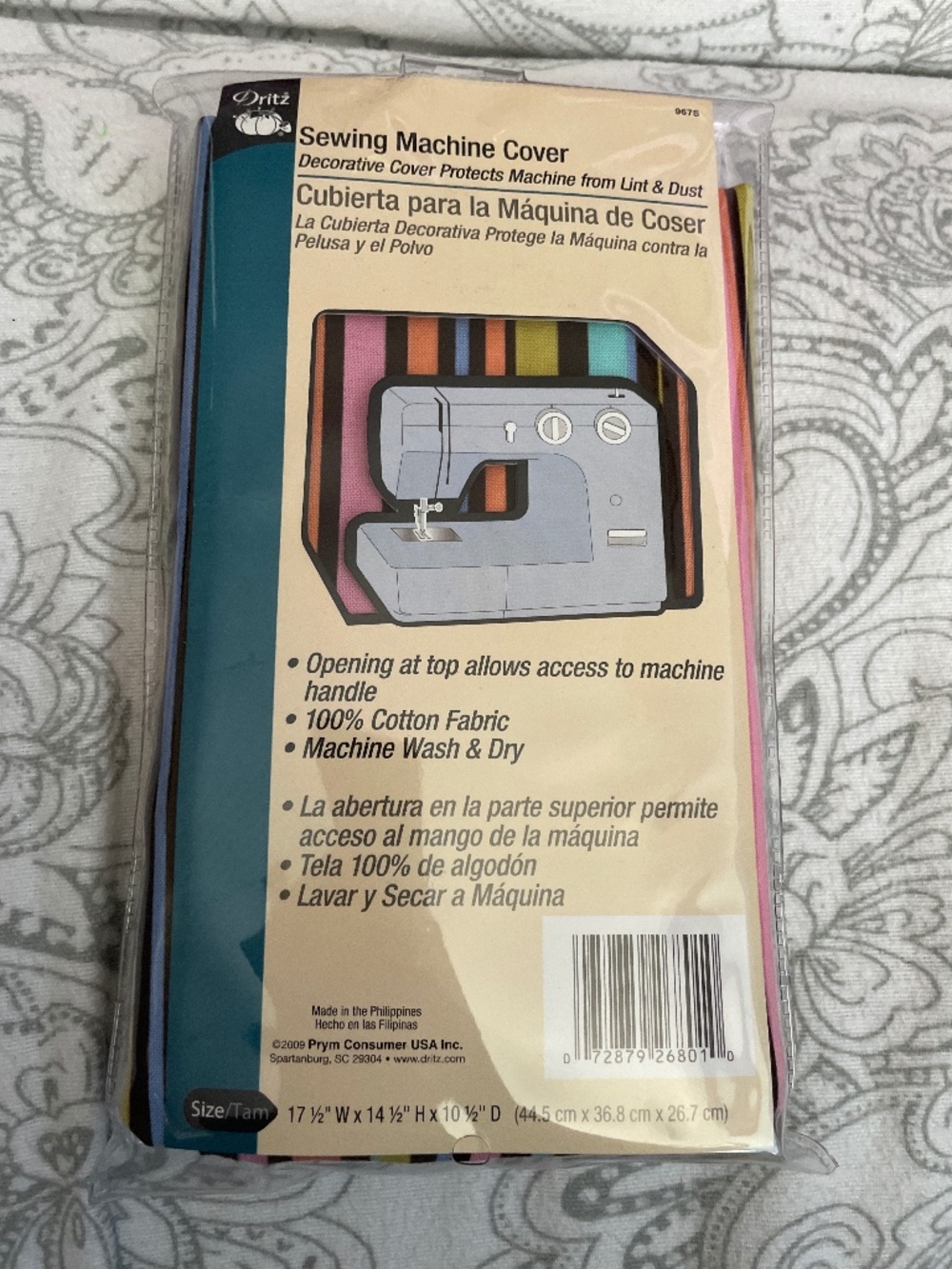 Sewing machine cover